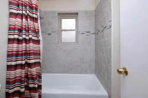 Second Bathroom — Tub & Shower